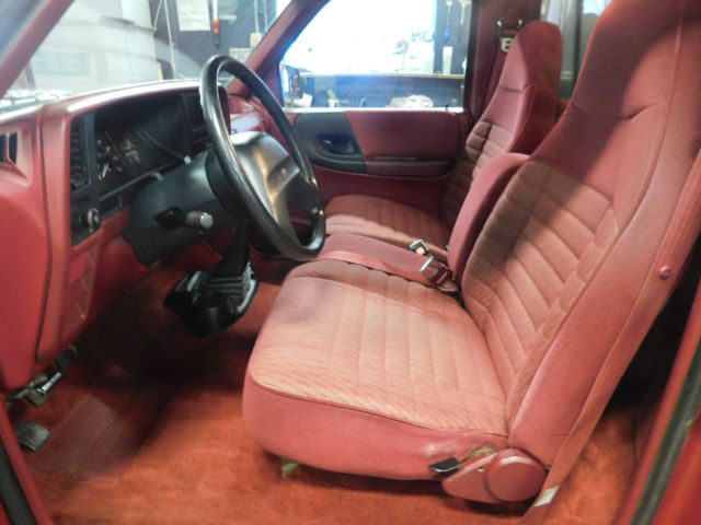 1994 Red Ford Ranger