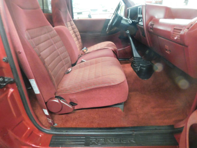 1994 Red Ford Ranger