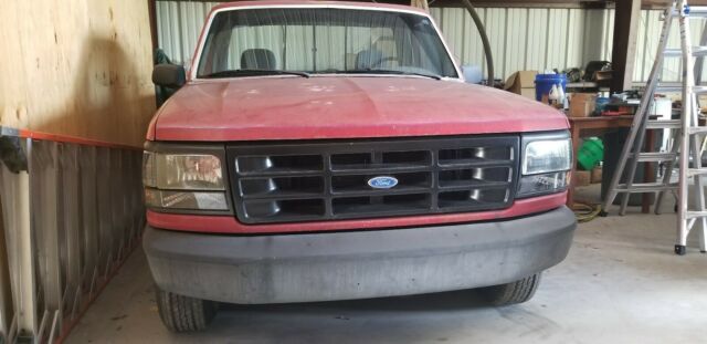 1994 Red Ford F-150 Cab & Chassis