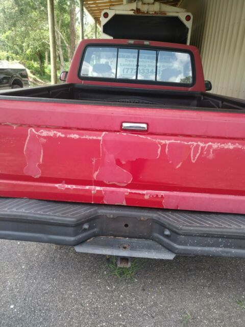 1994 Red Ford F-150 Cab & Chassis