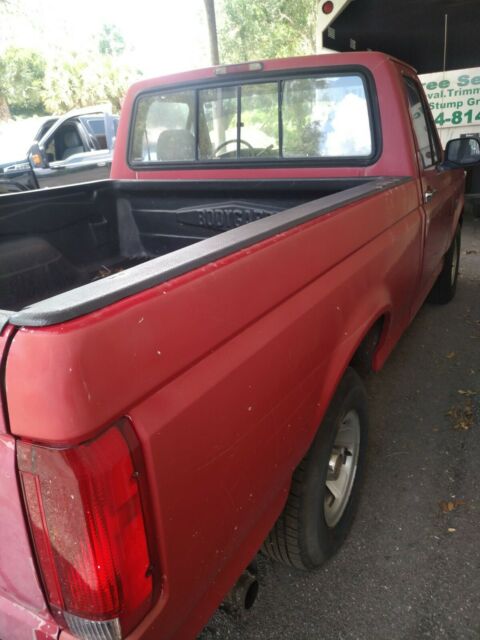 1994 Red Ford F-150 Cab & Chassis