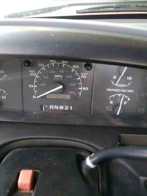 1994 Red Ford F-150 Cab & Chassis