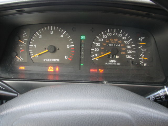 1994 Yellow Toyota Land Cruiser