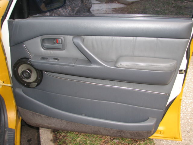 1994 Yellow Toyota Land Cruiser