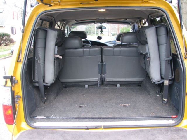 1994 Yellow Toyota Land Cruiser