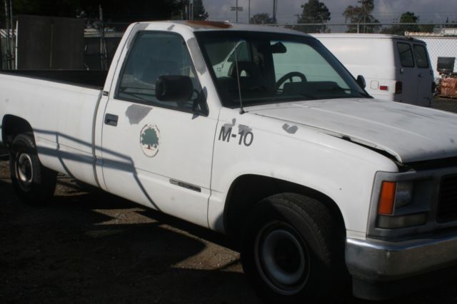 1994 White GMC Sierra 2500 Standard Cab Pickup