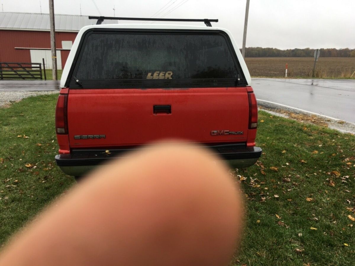 1994 Red GMC 1500 Standard Cab Pickup