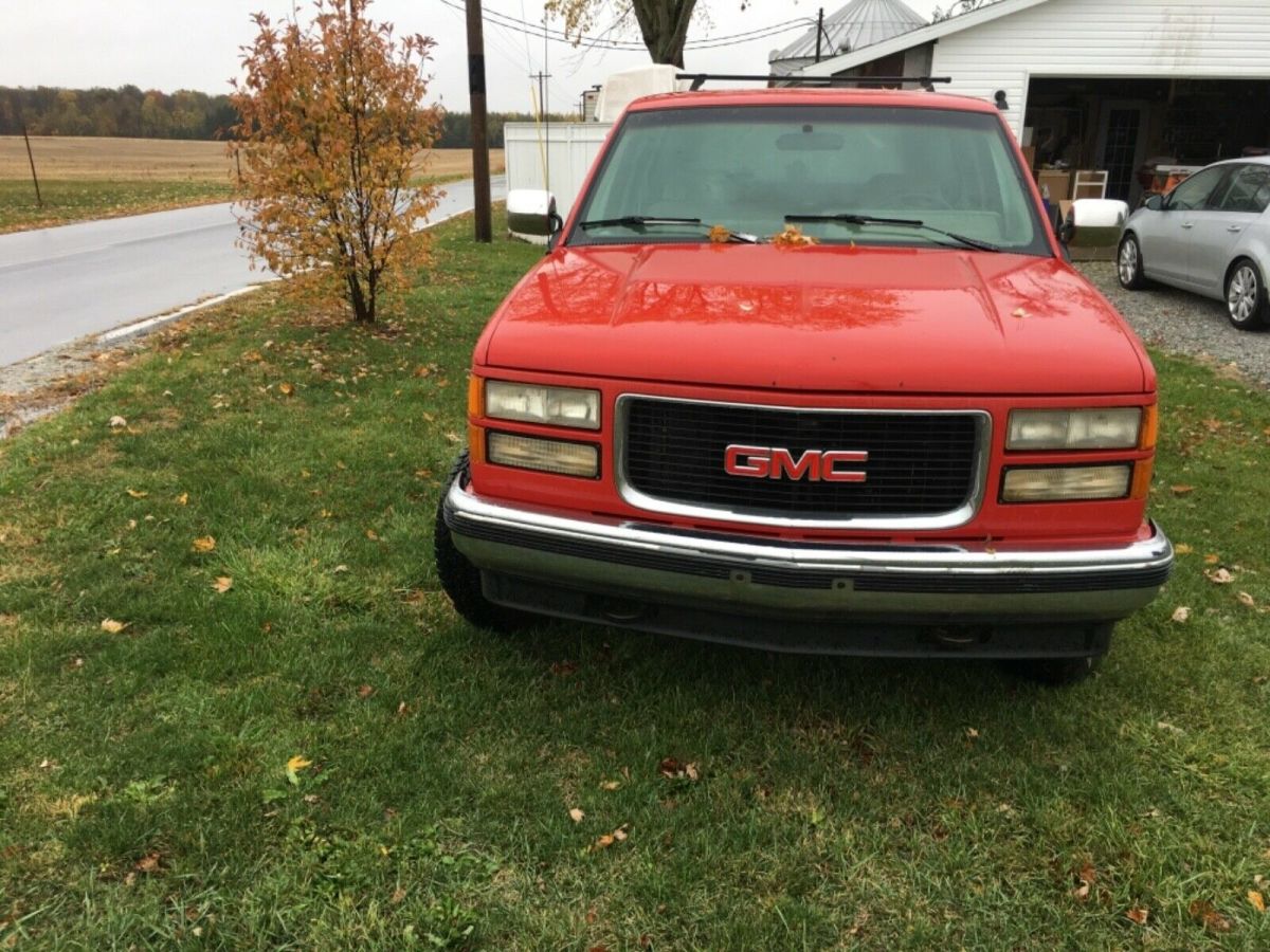 1994 Red GMC 1500 Standard Cab Pickup
