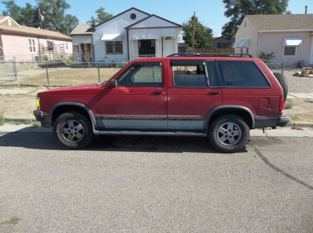 1994 Red GMC Jimmy SUV