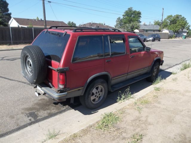 1994 Red GMC Jimmy SUV