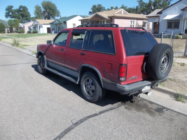 1994 Red GMC Jimmy SUV