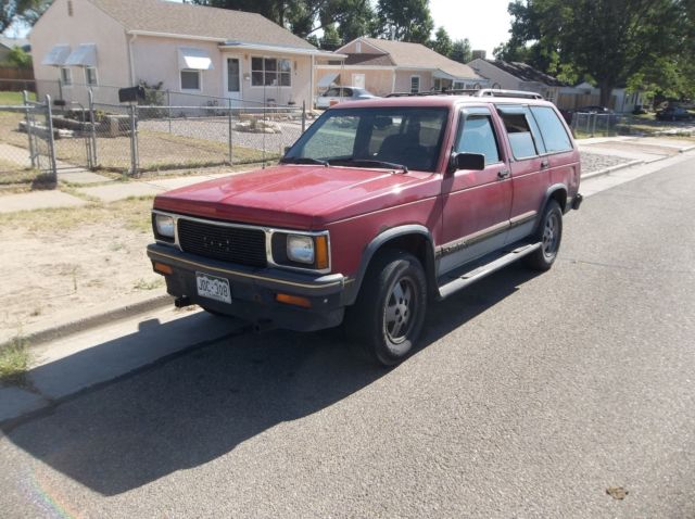 1994 Red GMC Jimmy SUV