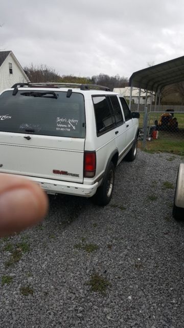 1994 White GMC Jimmy SUV
