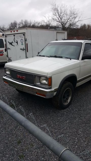 1994 White GMC Jimmy SUV