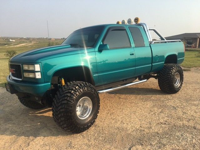 1994 Green Chevrolet C/K Pickup 1500 Extended Cab Pickup