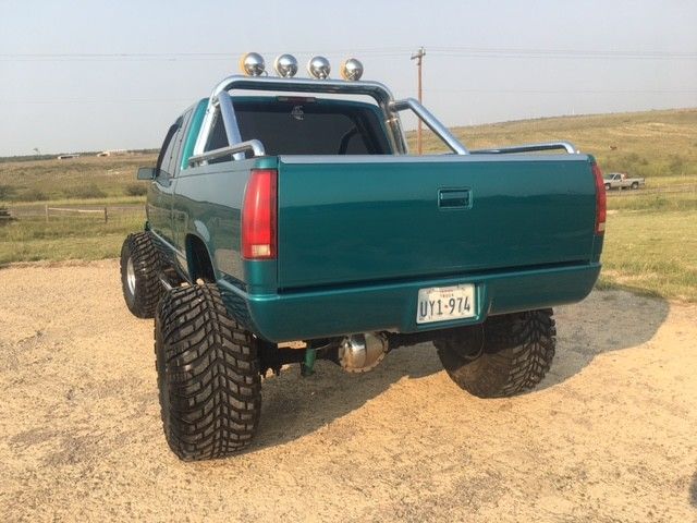 1994 Green Chevrolet C/K Pickup 1500 Extended Cab Pickup