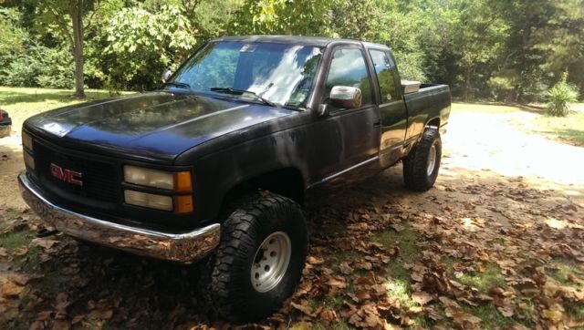 1994 Black GMC Sierra 1500 Extended Cab Pickup