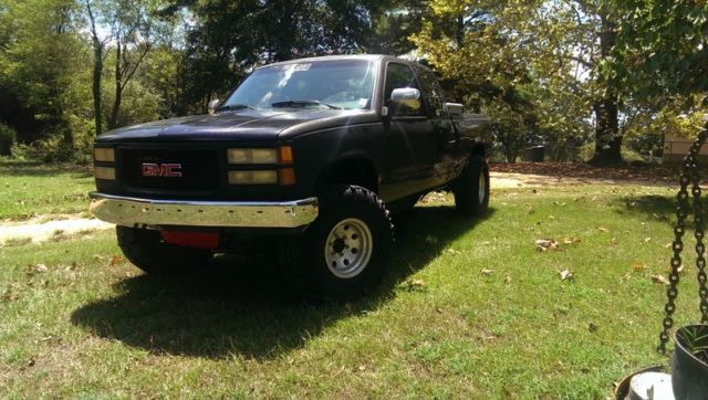 1994 Black GMC Sierra 1500 Extended Cab Pickup