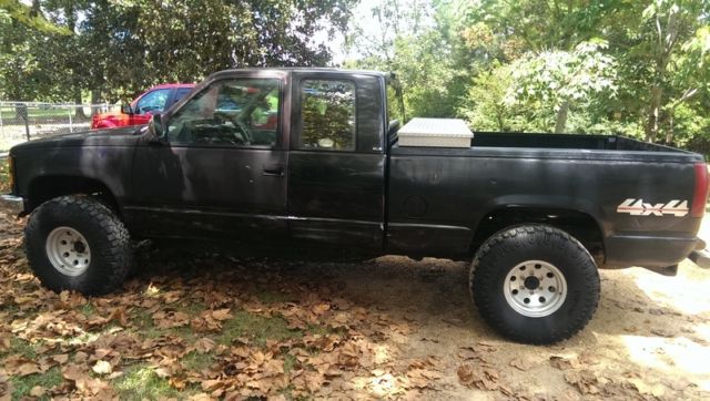 1994 Black GMC Sierra 1500 Extended Cab Pickup