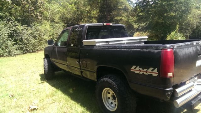 1994 Black GMC Sierra 1500 Extended Cab Pickup