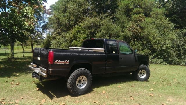 1994 Black GMC Sierra 1500 Extended Cab Pickup