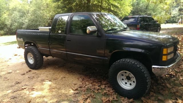 1994 Black GMC Sierra 1500 Extended Cab Pickup