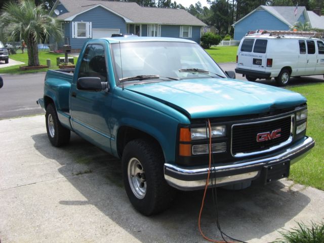 1994 Green GMC Sierra 1500 Crew Cab Pickup