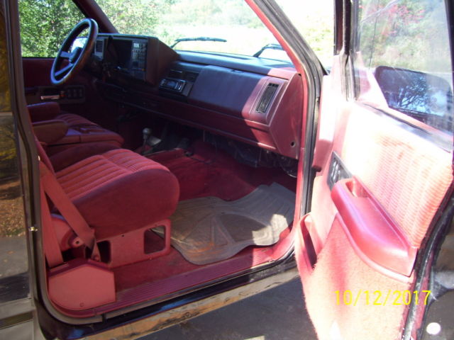 1994 Black GMC Sierra 1500 Standard Cab Pickup