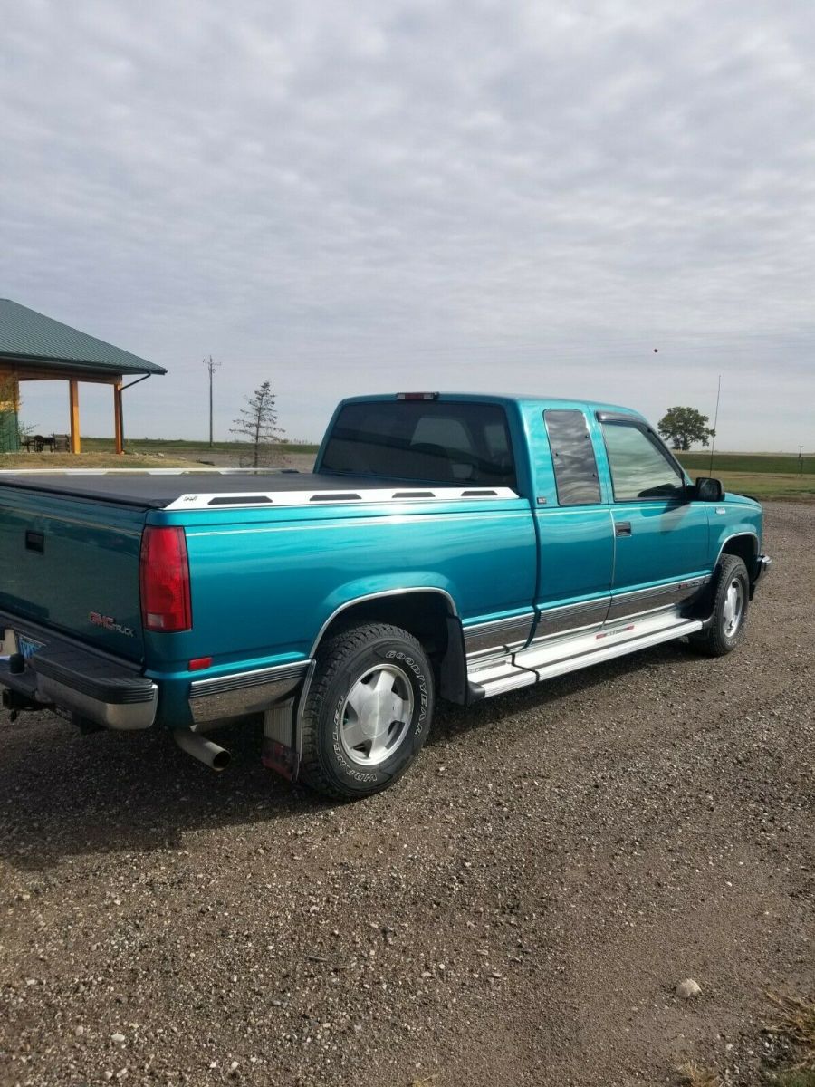1994 Teal GMC Sierra 1500 Extended Cab Pickup