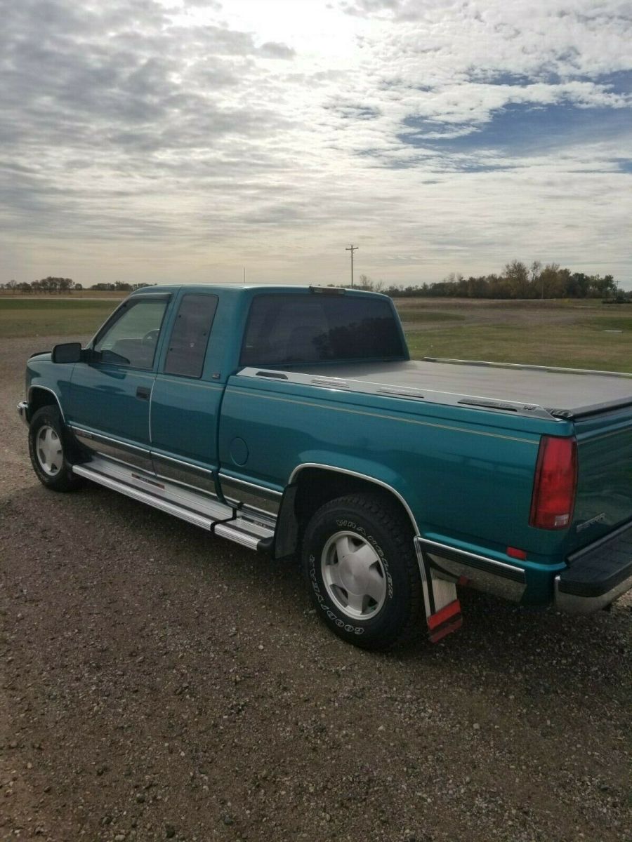 1994 Teal GMC Sierra 1500 Extended Cab Pickup