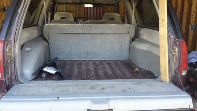 1994 Burgundy GMC Yukon