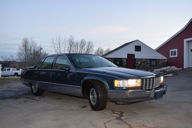 1994 Green Cadillac Fleetwood Sedan