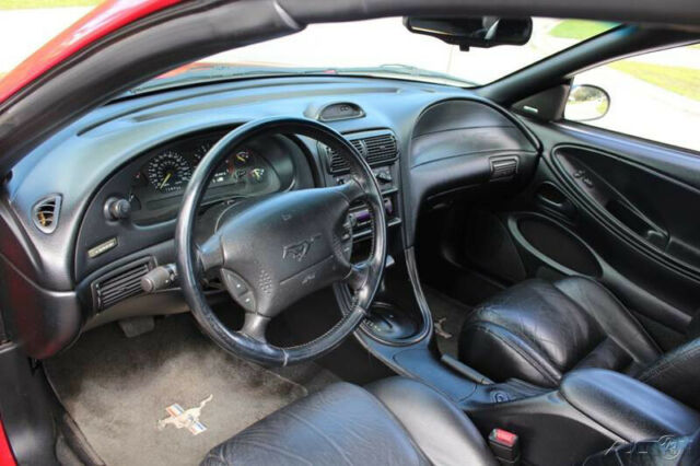 1994 Red Ford Mustang Convertible
