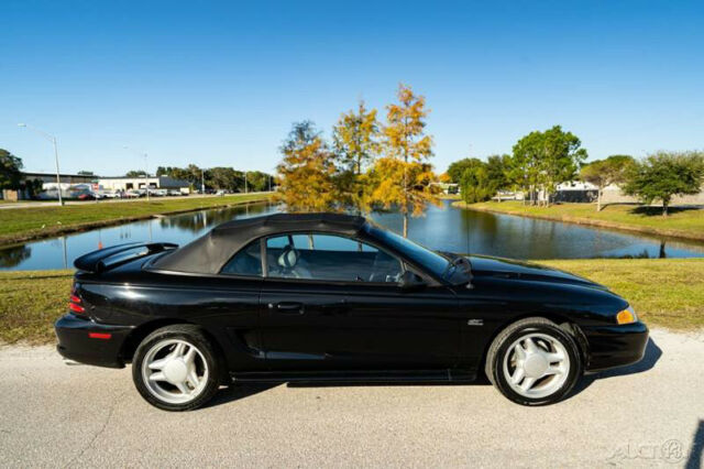 1994 Black Ford Mustang Convertible