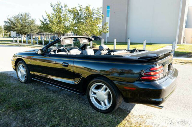 1994 Black Ford Mustang Convertible