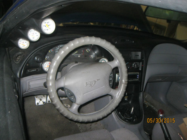 1994 Blue Ford Mustang Coupe