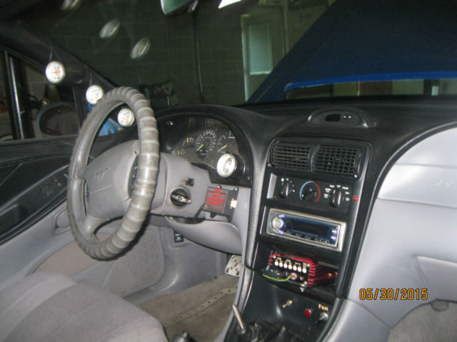 1994 Blue Ford Mustang Coupe