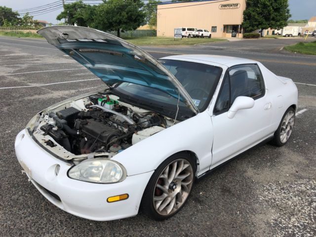 1994 White Honda Del Sol Coupe