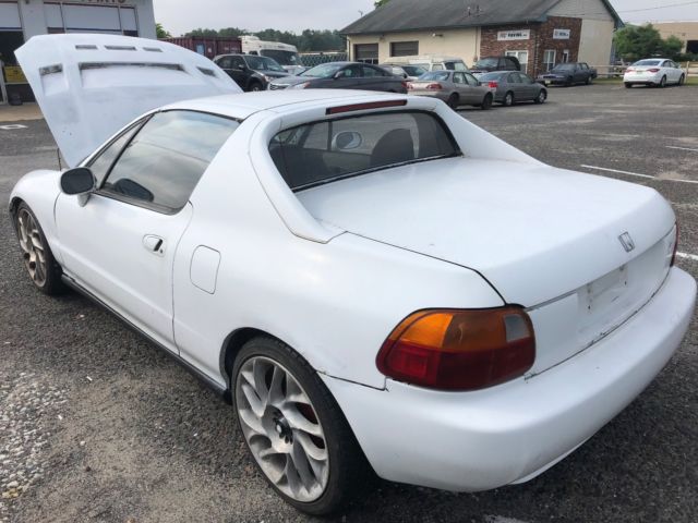 1994 White Honda Del Sol Coupe