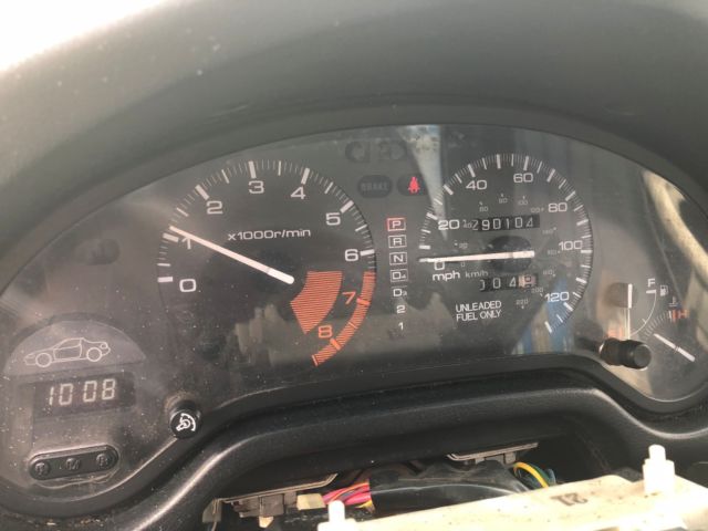 1994 White Honda Del Sol Coupe