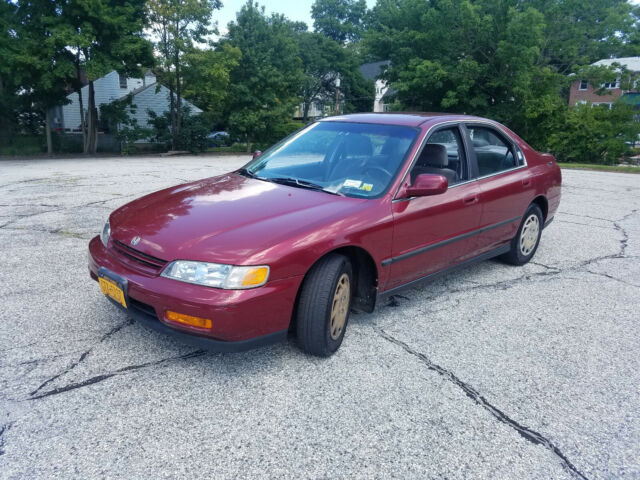 1994 Burgundy Honda Accord Sedan