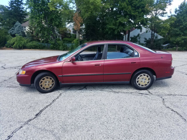 1994 Burgundy Honda Accord Sedan