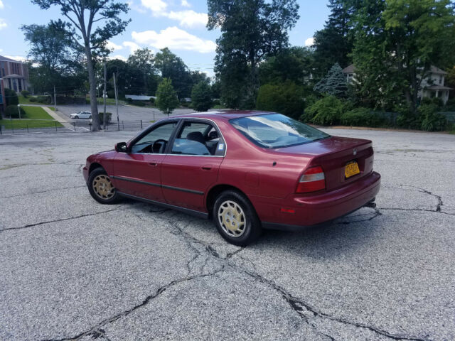 1994 Burgundy Honda Accord Sedan