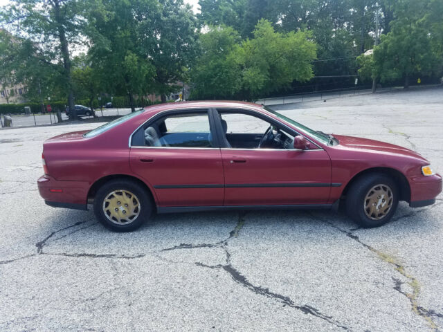 1994 Burgundy Honda Accord Sedan