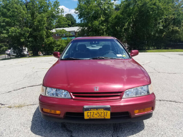 1994 Burgundy Honda Accord Sedan