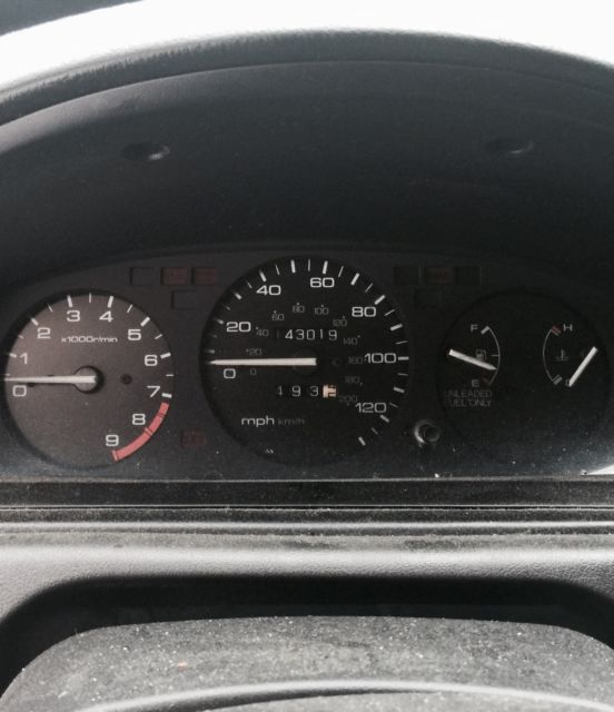 1994 Red Honda Civic Coupe