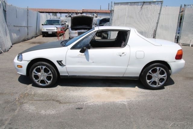1994 White Honda Del Sol Coupe