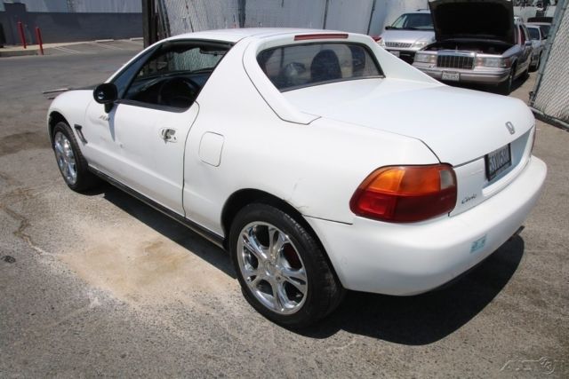 1994 White Honda Del Sol Coupe