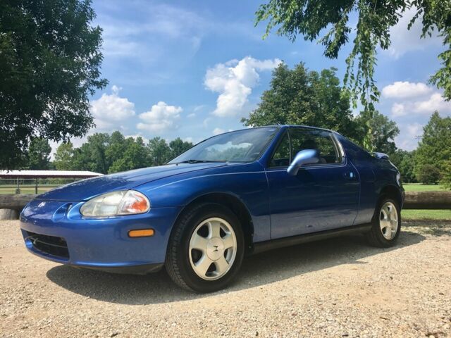 1994 Blue Honda Del Sol Convertible