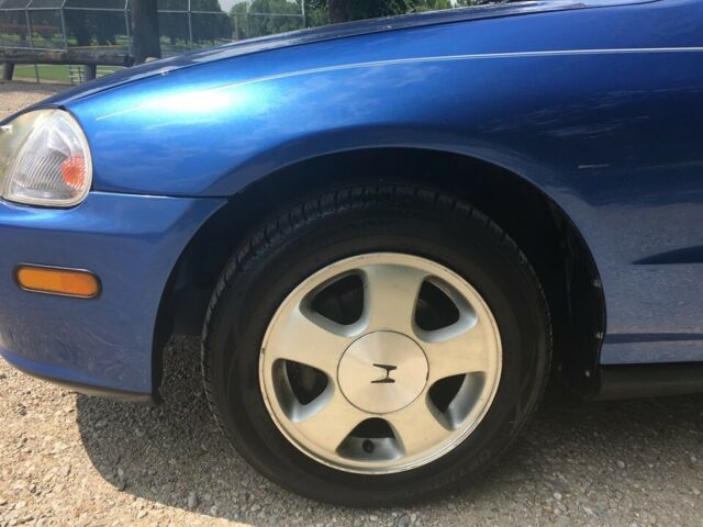 1994 Blue Honda Del Sol Convertible